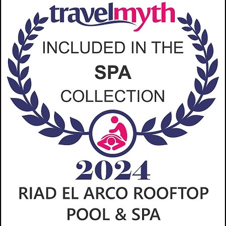 Riad El Arco Rooftop Pool & Spa Hotell Marrakesh Exteriör bild