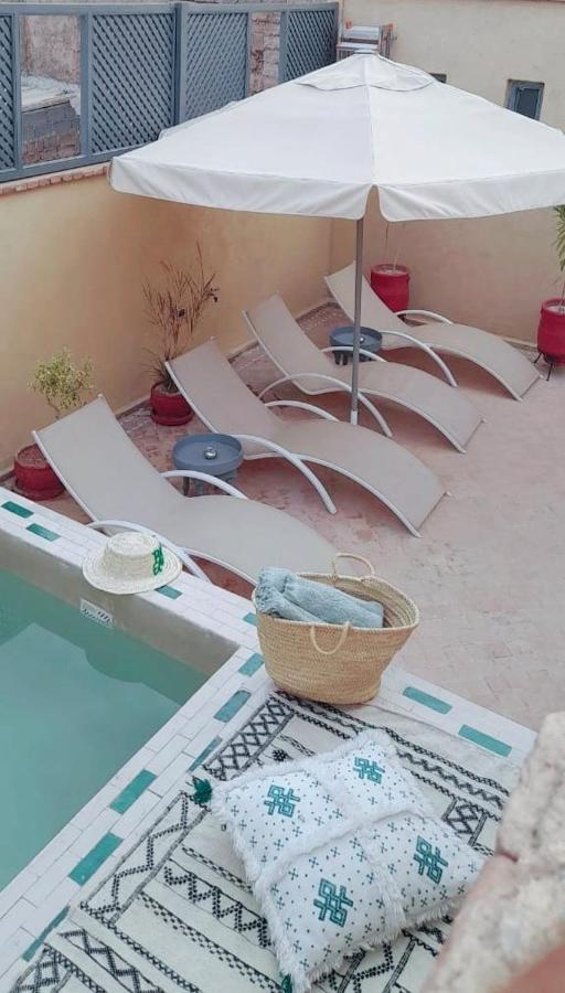 Riad El Arco Rooftop Pool & Spa Hotell Marrakesh Exteriör bild